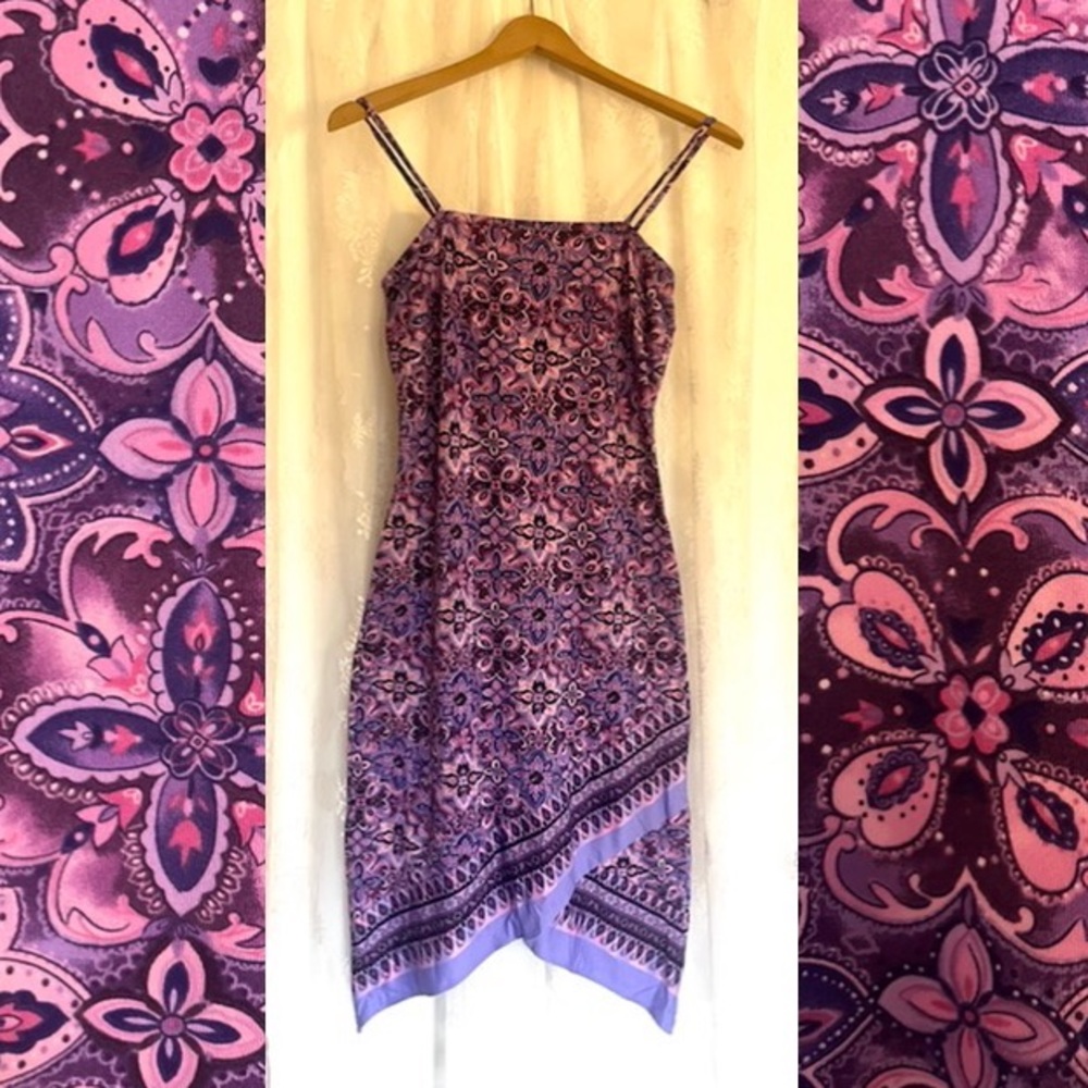 Beautiful purple paisley dress by Younique.